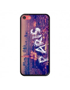Coque Paris Tour Eiffel Tower Nuit pour iPhone 5C - Laetitia