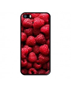 Coque Framboise Raspberry Fruit pour iPhone 5 et 5S - Laetitia