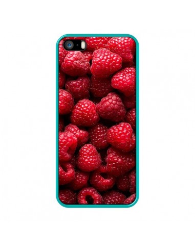Coque Framboise Raspberry Fruit pour iPhone 5 et 5S - Laetitia