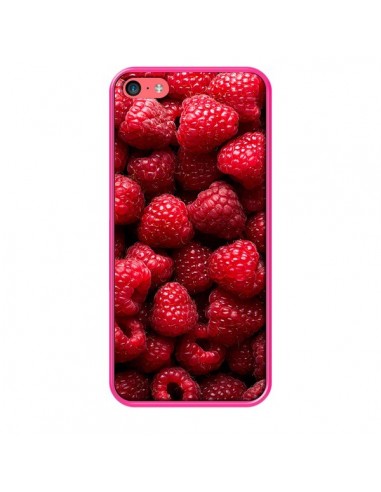 Coque Framboise Raspberry Fruit pour iPhone 5C - Laetitia