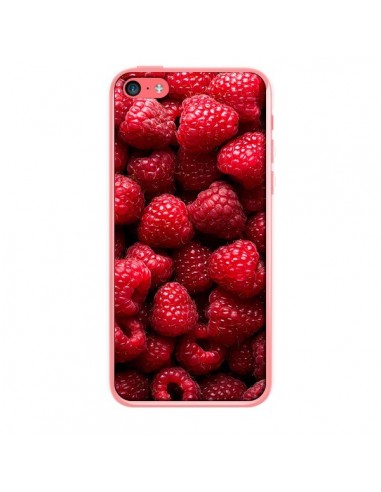 Coque Framboise Raspberry Fruit pour iPhone 5C - Laetitia