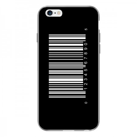 Coque Code Barres Blanc pour iPhone 6 - Laetitia Coque Code Barres Blanc pour iPhone 6 - Laetitia