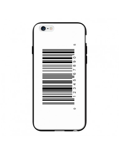 Coque Code Barres Noir pour iPhone 6 - Laetitia