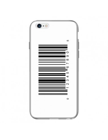 Coque Code Barres Noir pour iPhone 6 - Laetitia