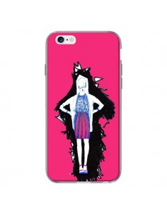 Coque Lola Femme Fashion Mode Rose pour iPhone 6 - Cécile 2