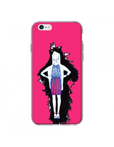 Coque Lola Femme Fashion Mode Rose pour iPhone 6 - Cécile