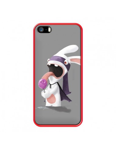 Coque Lapin Crétin Sucette pour iPhone 5 et 5S - Bertrand Carriere