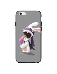 Coque Lapin Crétin Sucette pour iPhone 6 - Bertrand Carriere