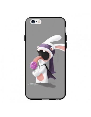 Coque Lapin Crétin Sucette pour iPhone 6 - Bertrand Carriere