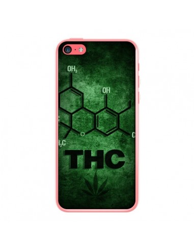 Coque THC Molécule pour iPhone 5C - Bertrand Carriere