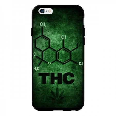 Coque THC Molécule pour iPhone 6 - Bertrand Carriere Coque THC Molécule pour iPhone 6 - Bertrand Carriere