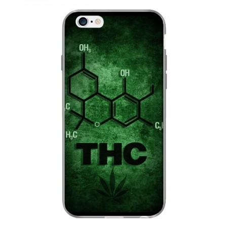 Coque THC Molécule pour iPhone 6 - Bertrand Carriere Coque THC Molécule pour iPhone 6 - Bertrand Carriere