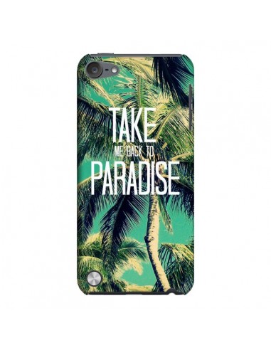 Coque Take me back to paradise USA Palmiers Palmtree pour iPod Touch 5 - Tara Yarte