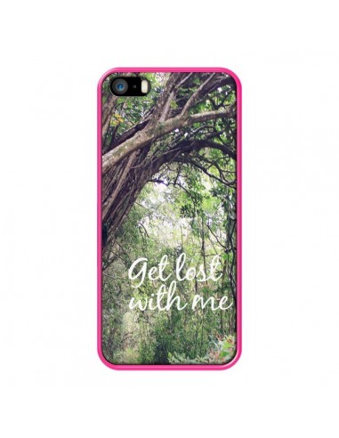 Coque Get lost with him Paysage Foret Palmiers pour iPhone 5 et 5S - Tara Yarte