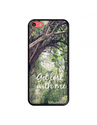 Coque Get lost with him Paysage Foret Palmiers pour iPhone 5C - Tara Yarte