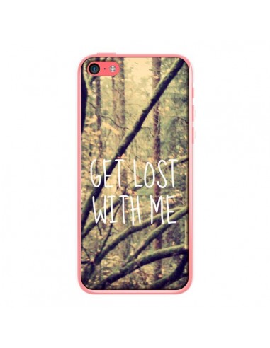 Coque Get lost with me foret pour iPhone 5C - Tara Yarte