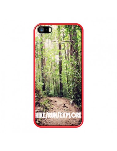 Coque Hike Run Explore Paysage Foret pour iPhone 5 et 5S - Tara Yarte