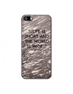 Coque Life is short Foret pour iPhone 5 et 5S - Tara Yarte 2