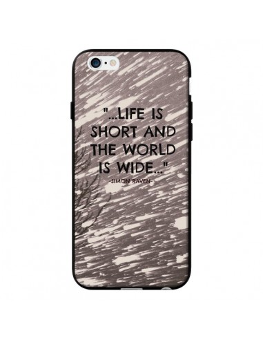 Coque Life is short Foret pour iPhone 6 - Tara Yarte