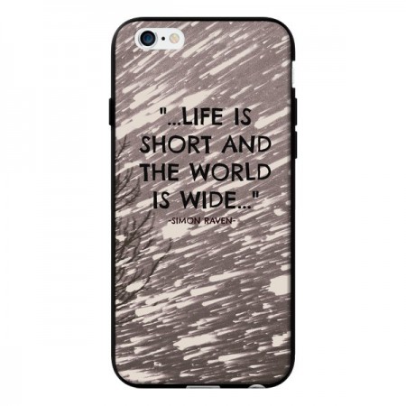 Coque Life is short Foret pour iPhone 6 - Tara Yarte Coque Life is short Foret pour iPhone 6 - Tara Yarte