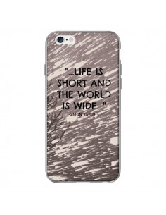Coque Life is short Foret pour iPhone 6 - Tara Yarte 2