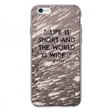 Coque Life is short Foret pour iPhone 6 - Tara Yarte Coque Life is short Foret pour iPhone 6 - Tara Yarte