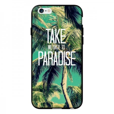 Coque Take me back to paradise USA Palmiers Palmtree pour iPhone 6 - Tara Yarte Coque Take me back to paradise USA Palmiers Palmtree pour iPhone 6 - Tara Yarte