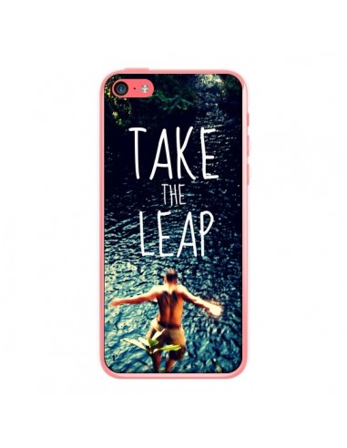 Coque Take the leap Saut pour iPhone 5C - Tara Yarte