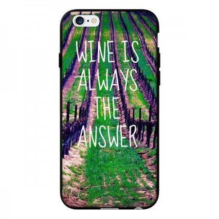 Coque Wine is always the answer Vin pour iPhone 6 - Tara Yarte