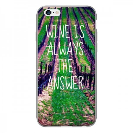 Coque Wine is always the answer Vin pour iPhone 6 - Tara Yarte