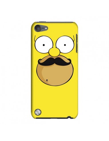 Coque Homer Movember Moustache Simpsons pour iPod Touch 5 - Bertrand Carriere