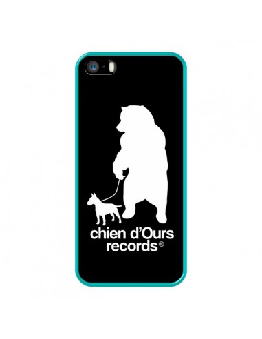 Coque Chien d'Ours Records Musique pour iPhone 5 et 5S - Bertrand Carriere