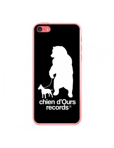 Coque Chien d'Ours Records Musique pour iPhone 5C - Bertrand Carriere