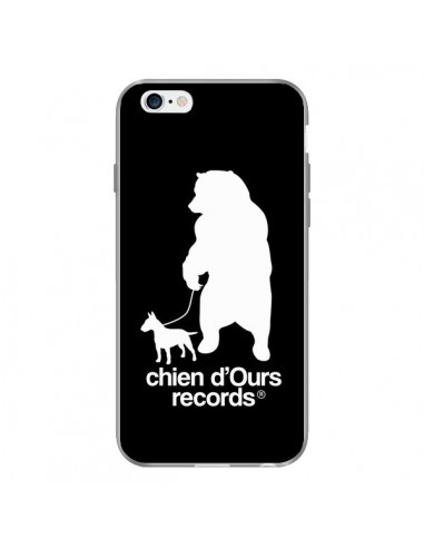 Coque Chien d'Ours Records Musique pour iPhone 6 - Bertrand Carriere