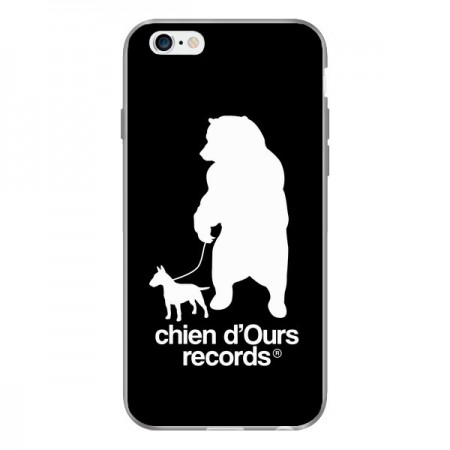 Coque Chien d'Ours Records Musique pour iPhone 6 - Bertrand Carriere Coque Chien d'Ours Records Musique pour iPhone 6 - Bertrand Carriere