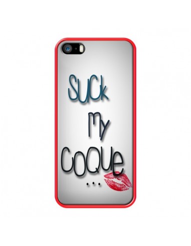 Coque Suck my coque Lips Bouche Lèvres pour iPhone 5 et 5S - Bertrand Carriere