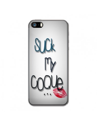 Coque Suck my coque Lips Bouche Lèvres pour iPhone 5 et 5S - Bertrand Carriere