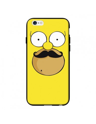 Coque Homer Movember Moustache Simpsons pour iPhone 6 - Bertrand Carriere