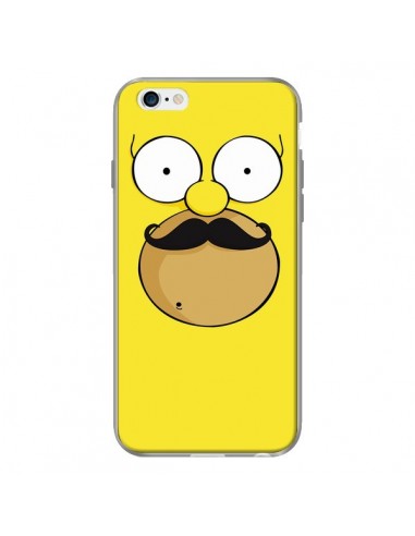 Coque Homer Movember Moustache Simpsons pour iPhone 6 - Bertrand Carriere