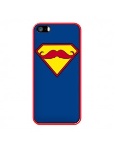 Coque Super Moustache Movember Superman pour iPhone 5 et 5S - Bertrand Carriere