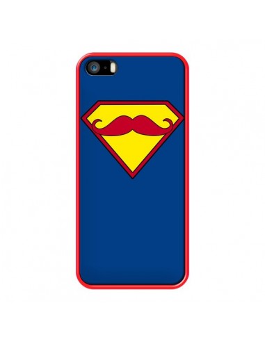 Coque Super Moustache Movember Superman pour iPhone 5 et 5S - Bertrand Carriere
