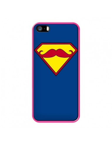 Coque Super Moustache Movember Superman pour iPhone 5 et 5S - Bertrand Carriere