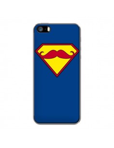 Coque Super Moustache Movember Superman pour iPhone 5 et 5S - Bertrand Carriere 2