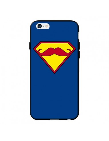 Coque Super Moustache Movember Superman pour iPhone 6 - Bertrand Carriere