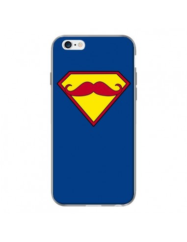 Coque Super Moustache Movember Superman pour iPhone 6 - Bertrand Carriere