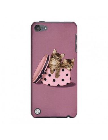 Coque Chaton Chat Kitten Boite Pois pour iPod Touch 5 - Maryline Cazenave