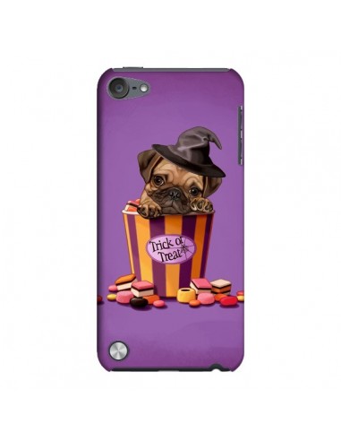 Coque Chien Dog Halloween Sorciere Bonbon pour iPod Touch 5 - Maryline Cazenave
