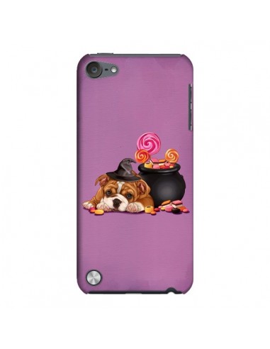Coque Chien Dog Halloween Sorciere Chaudron Bonbon pour iPod Touch 5 - Maryline Cazenave