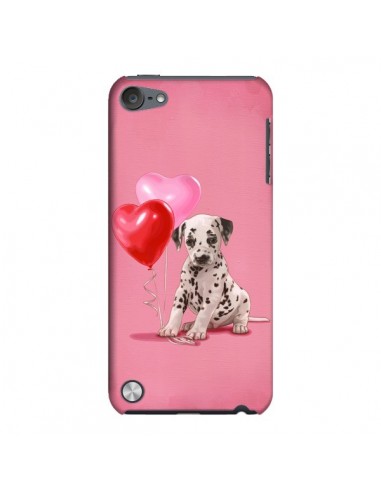 Coque Chien Dog Dalmatien Ballon Coeur pour iPod Touch 5 - Maryline Cazenave