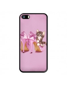 Coque Chaton Chat Kitten Chaussure Shoes pour iPhone 5 et 5S - Maryline Cazenave